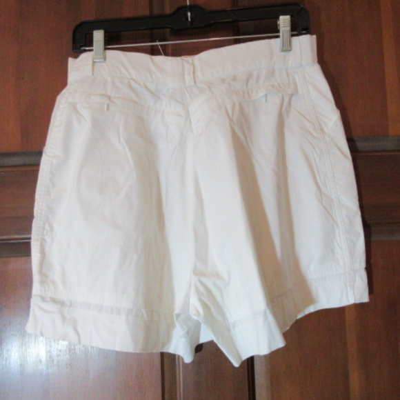 SPORTIF USA WHITE Polyester Cotton Shorts Size 18 - Picture 3 of 4